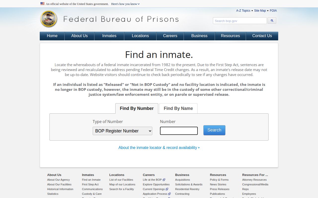 Federal locator for a Dallam County release check